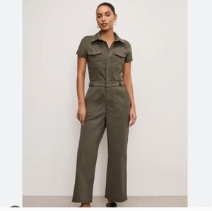 Good American Olive Green Women's Jumpsuit
